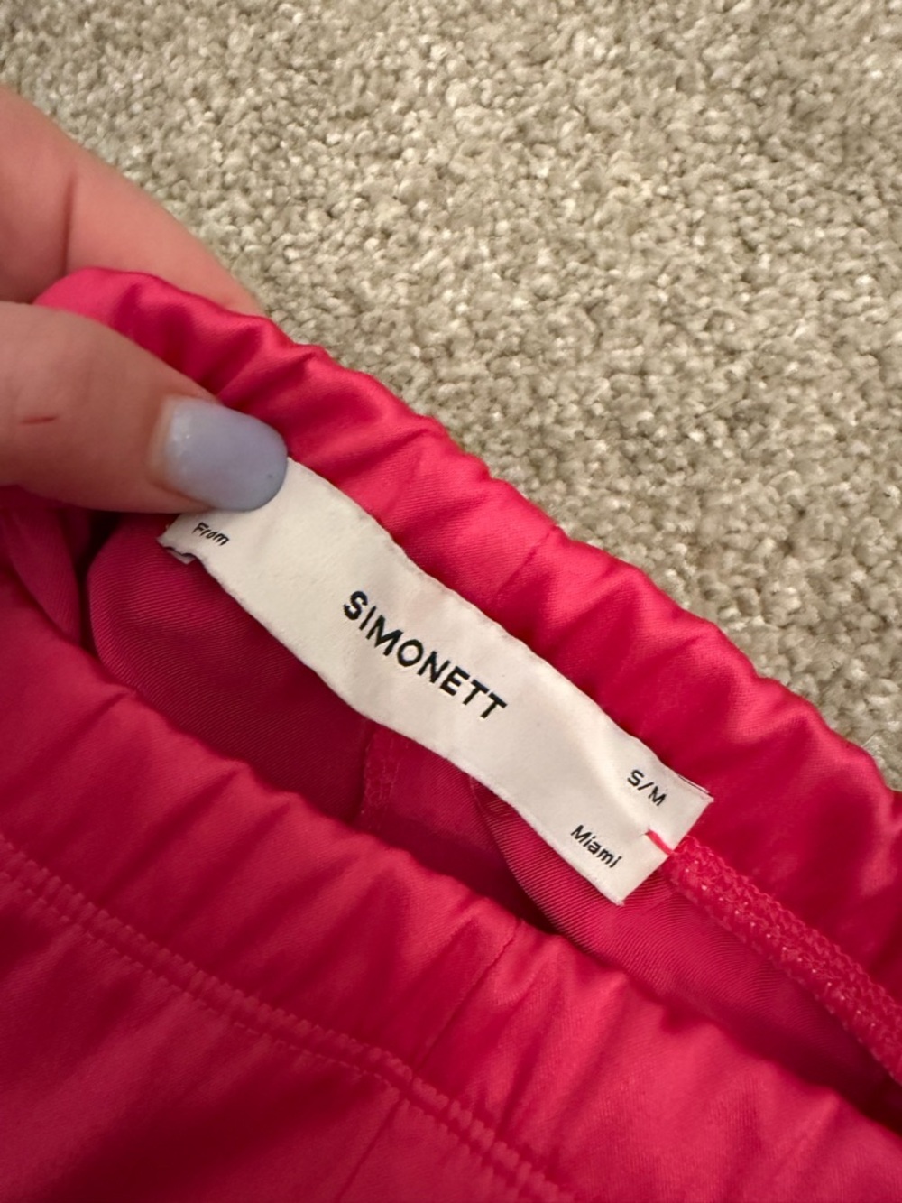 SIMONETT Hot Pink pants